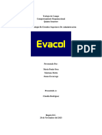 Comportamiento Organizacional de Evacol