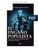 El Engaño Populista - PDF Por Gloria Alvarez (1) en ITALIANO