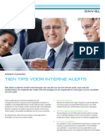 10 Tips Voor Interne Audits