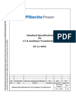 LT Transformers Specifications