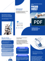 PocariSweat Brochure