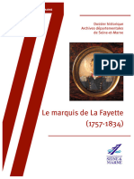 (1757-1834) La Fayette