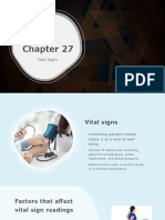 Chapter 27 - Vital Signs