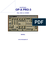 OP-X PRO-3 Manual