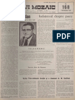 0168 Revista Cultului Mozaic An Xii NR 168 1967