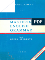 Mastering English Grammar