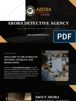 Arora Detective - Best Detective in Jalandhar Punjab
