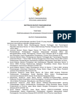 Instruksi Bupati Pangandaran: Corona Virus Disease 2019 (Covid-19)
