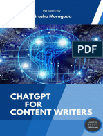 ChatGPT For Content Writers (Hirusha Moragoda) 2023 (E-B-Cz)