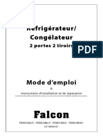 Réfrigérateur/ Congélateur: 2 Portes 2 Tiroirs