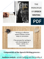 Speech Writing