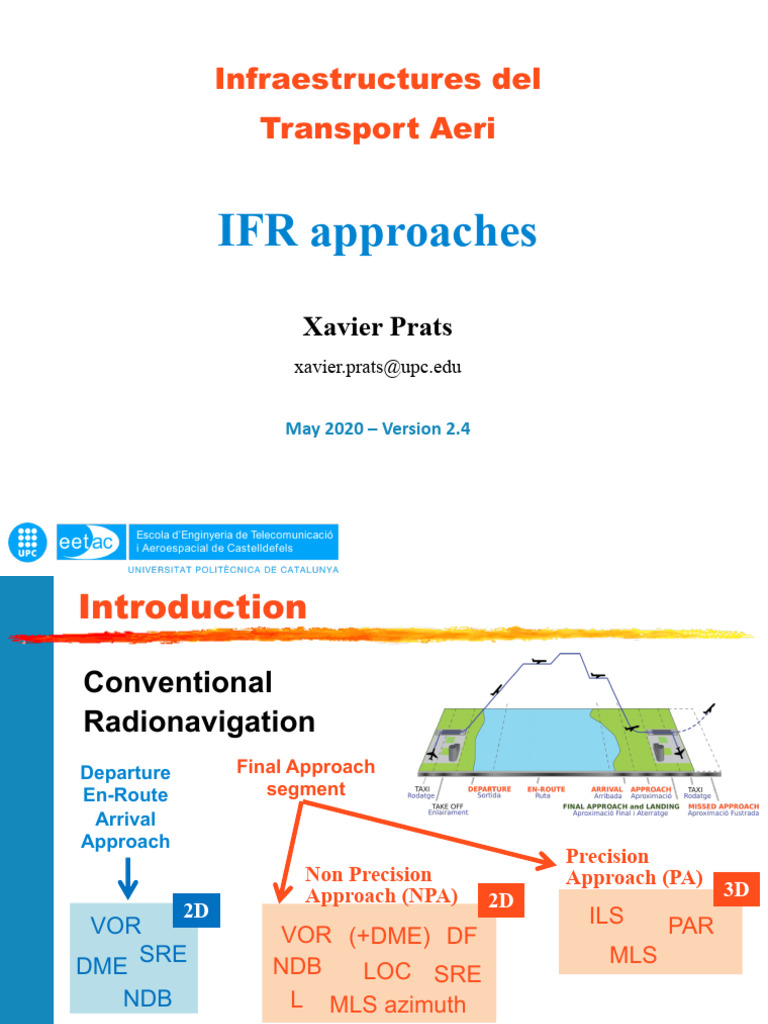 IFR Approaches in Aviation Explained | PDF