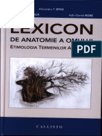 Lexicon de Anatomie A Omului by Alexandru Ispas Laura Stroica Adin Robe
