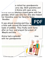 Amina's Visit Story PDF