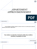 Departement Approvisionnemnt