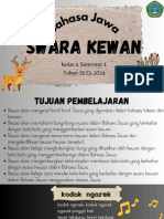 Basa Jawa - Swara Kewan