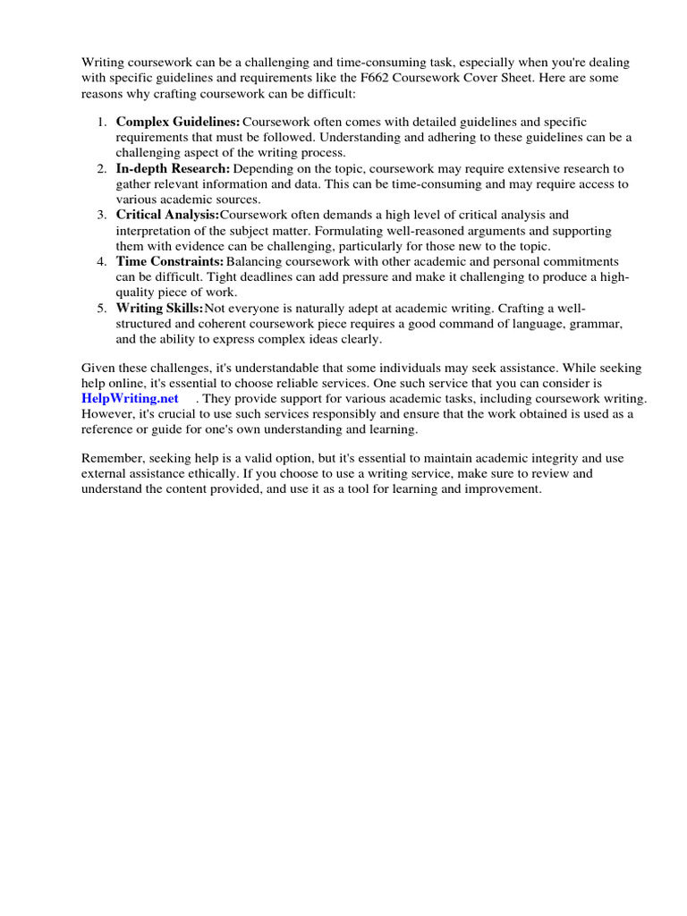 f662 Coursework Cover Sheet | PDF | Flood | Risk