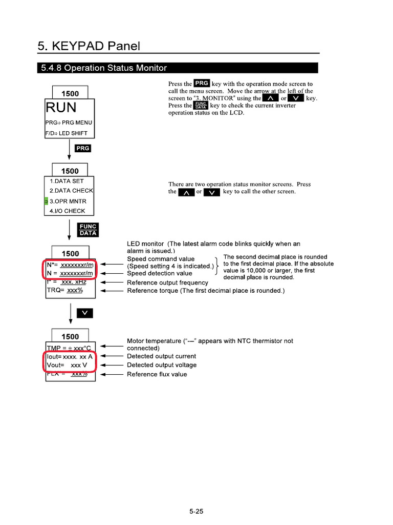 Speed Command Value Check | PDF