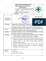 Sop Pengawasan Dan Pengendalian Penggunaan Narkotika Psikotropika