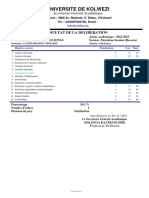 Publication de Resultat