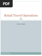Download Retail Travel Operations Task Three by api-26451700 SN7088878 doc pdf