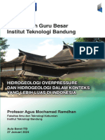 Ebook Prof. Agus Mochamad Ramdhan Hidrogeologi Overpressure Dan Hidrogeologi Dalam Konteks Yang Lebih Luas Di Indonesia