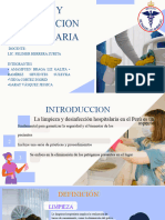 Diapositiva de Galita Limpieza y Desinfeccion PDF