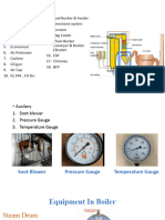 Boiler and Auxilary