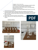 Catalase Method With Pics - Laminated Copy Provided