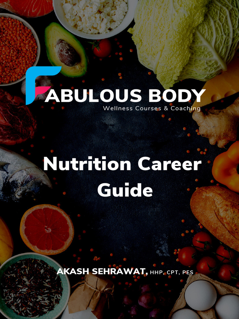 Nutrition Career Guide+ | PDF