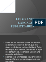 Les Grands Langages Publicitaires