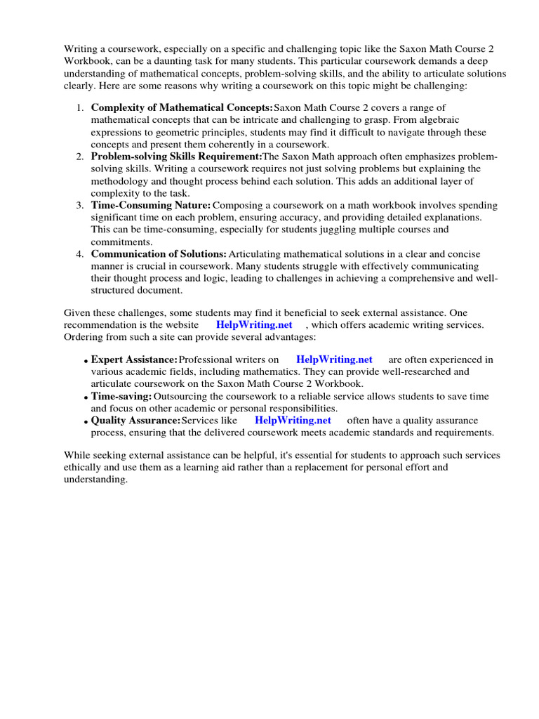 SAXON MATH COURSE 2 CUMULATIVE TEST 2 intelligence overview
