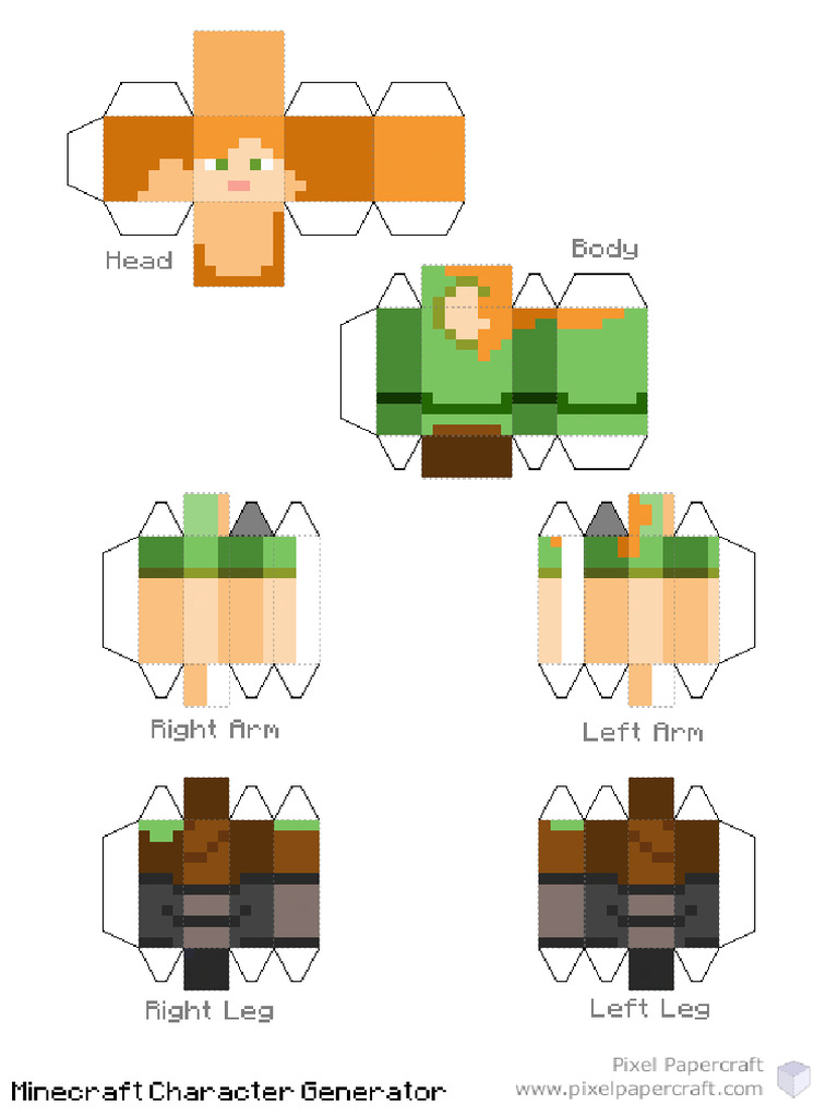 Minecraft Character | PDF