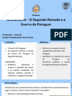 Nivelamento - O Segundo Reinado e A Guerra Do Paraguai: História