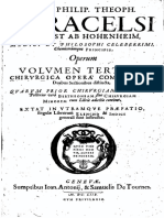 Theophrastus Paracelsus - Opera Omnia. 3-Ioannes Antonii & Samuel de Tournes (1658)