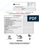 4# Compaction Equipment Checklist