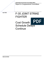 Gao-22-105128, F-35 Joint Strike Fighter Costs