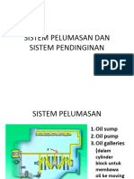 Daya Sistem Pelumasan Pendinginan