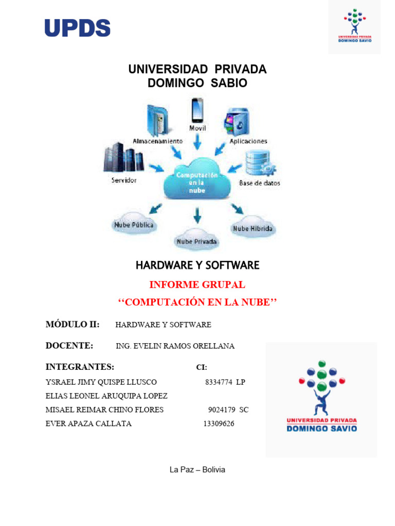Informe sobre Computación en la Nube | PDF | Computación en la nube ...