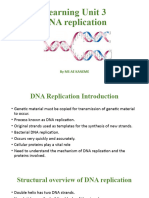 Learning Unit 3 - PART 2 - DNA Replication