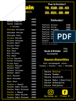 Menu Africain PDF