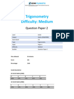 E6 Trigonometry 4A Medium Topic Booklet 2 CIE IGCSE Maths 1