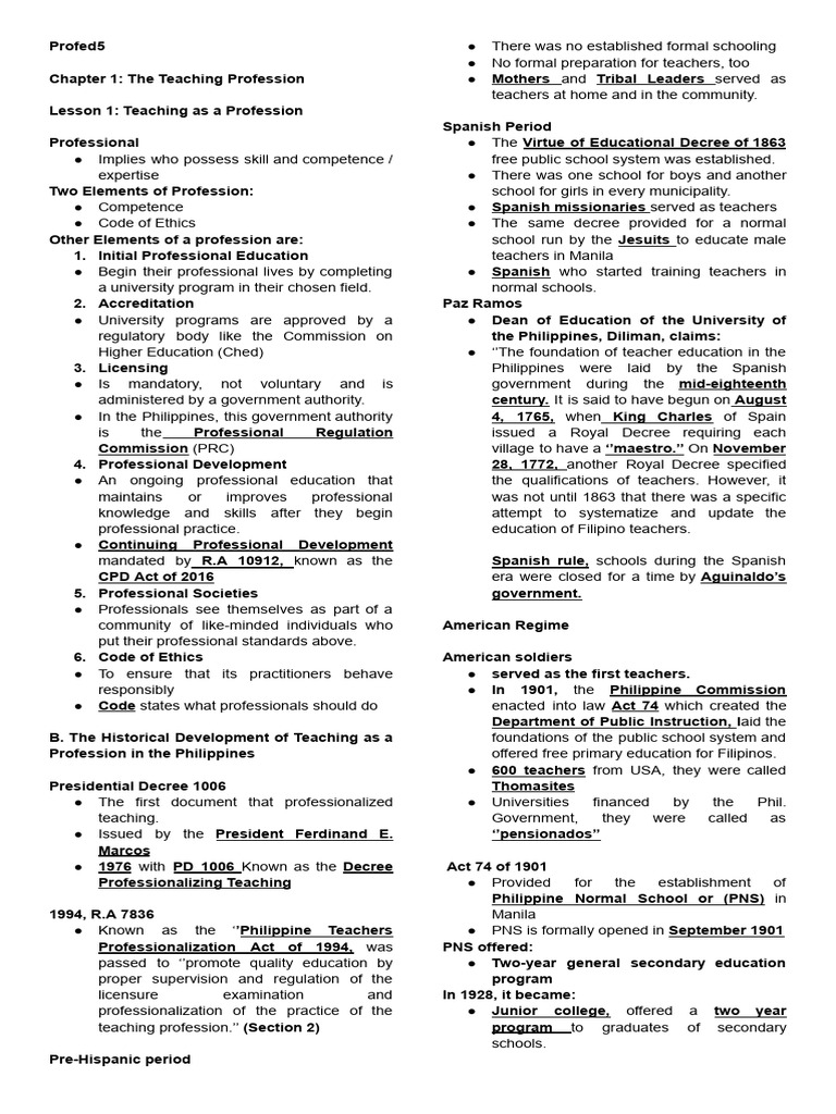 Teaching Profession in the Philippines | PDF | Teachers | Cost Of Living
