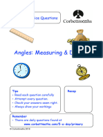 Measuring Drawing Angles