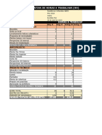 Planilha Estimativa de Horas HH