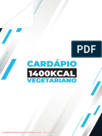 VEGETARIANO1400 Kcal