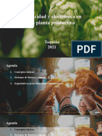 Capacitación Riesgo Eléctrico Planta Taquiña