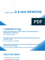 Gerund & V Infinitive