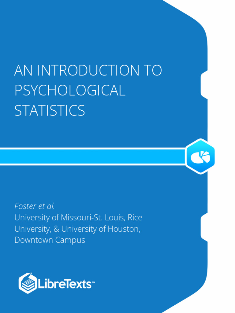 Introduction To Psychological Statistics Foster Et Al Pdf Level
