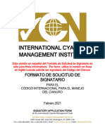 ICMI Formato de Solicitud de Signatorio